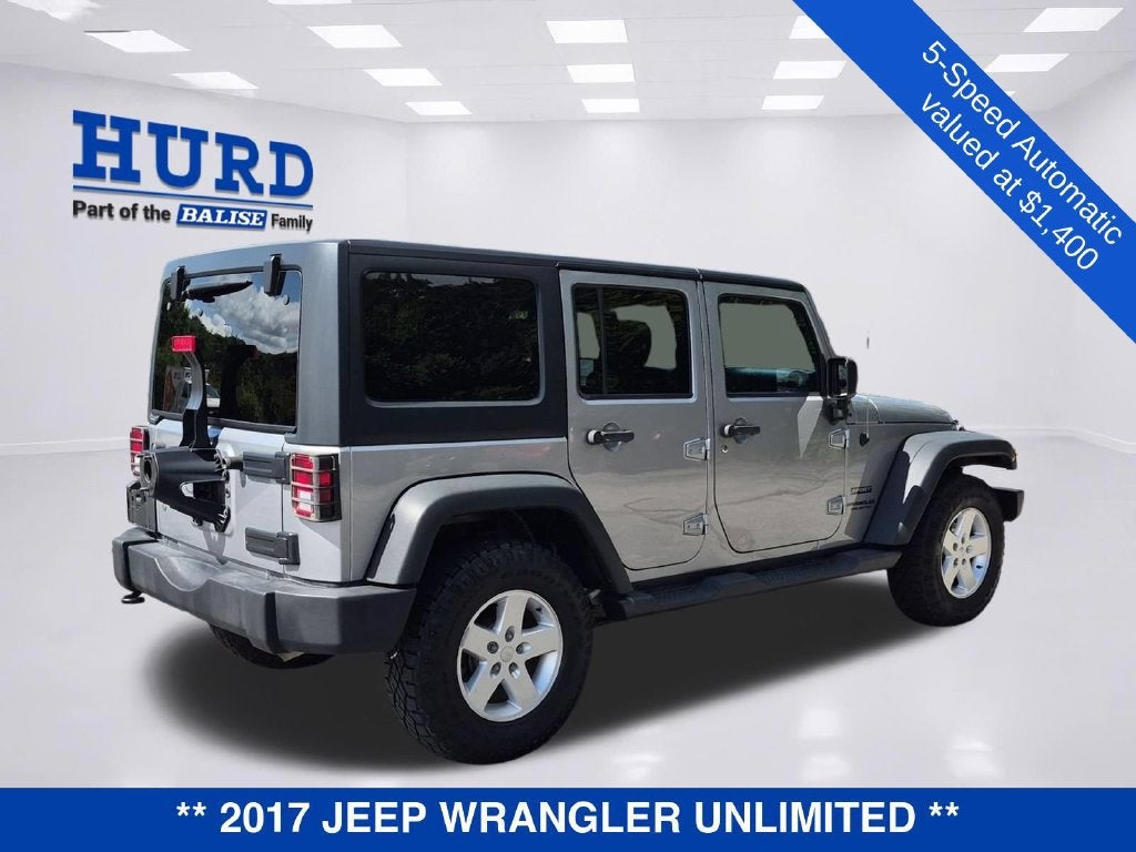 2017 Jeep Wrangler Unlimited Sport 4x4