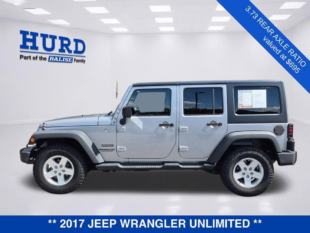 2017 Jeep Wrangler Unlimited Sport 4x4