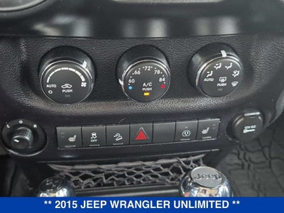 2015 Jeep Wrangler Unlimited Sahara