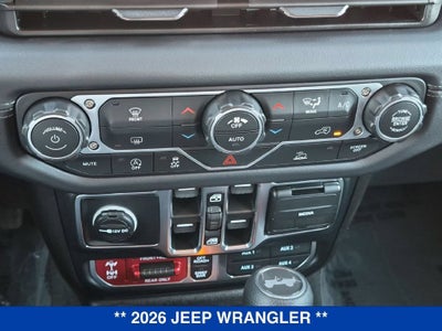 2026 Jeep Wrangler 4-Door Rubicon 4x4