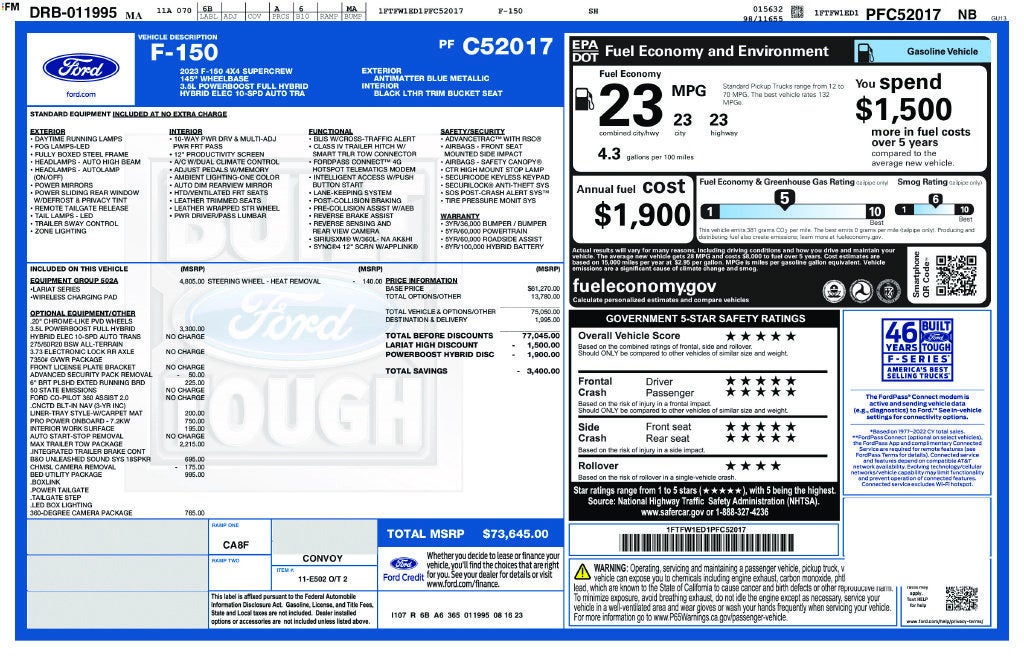 2023 Ford F-150 XL