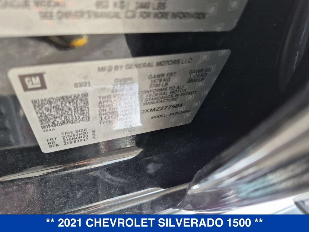 2021 Chevrolet Silverado 1500 LTZ