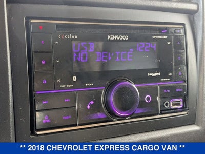 2018 Chevrolet Express Cargo 2500 2500 Regular Wheelbase Rear-Wheel Drive