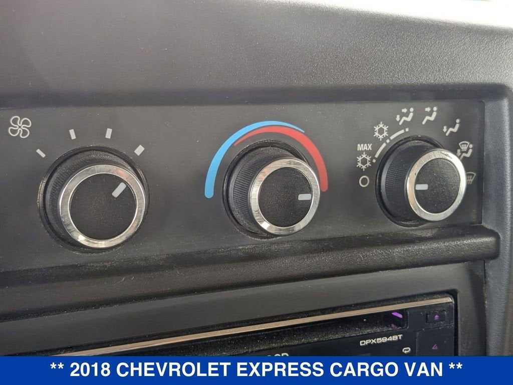 2018 Chevrolet Express Cargo 2500 2500 Regular Wheelbase Rear-Wheel Drive