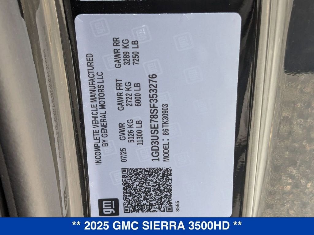 2025 GMC Sierra 3500 HD Pro