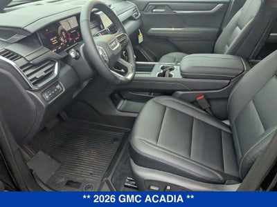 2026 GMC Acadia Elevation