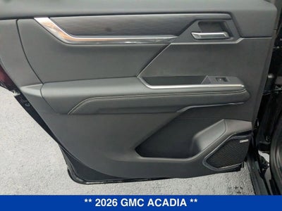 2026 GMC Acadia Elevation
