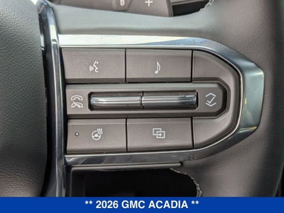 2026 GMC Acadia Elevation