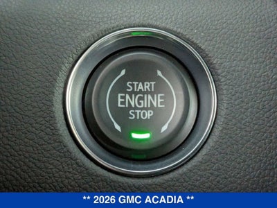 2026 GMC Acadia Elevation