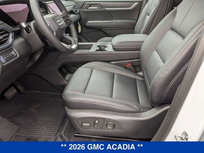 2026 GMC Acadia Elevation