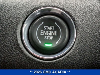 2026 GMC Acadia Elevation