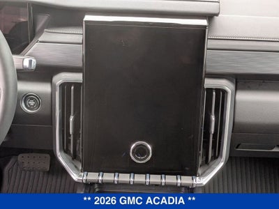 2026 GMC Acadia Elevation