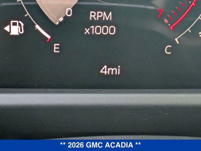 2026 GMC Acadia Elevation