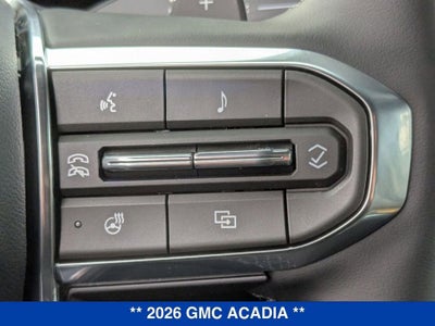 2026 GMC Acadia Elevation
