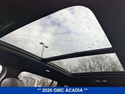 2026 GMC Acadia Denali