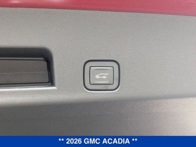 2026 GMC Acadia Denali Ultimate