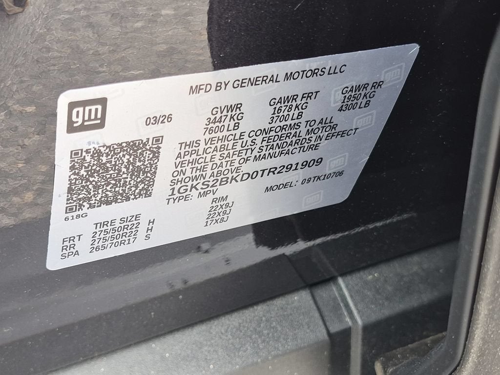2026 GMC Yukon Elevation
