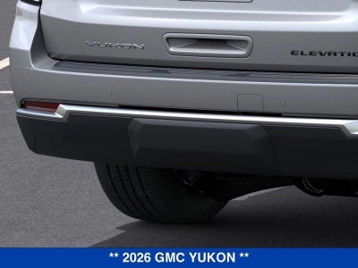 2026 GMC Yukon Elevation
