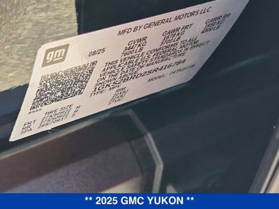 2025 GMC Yukon Elevation