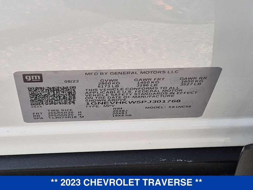 2023 Chevrolet Traverse LT Leather