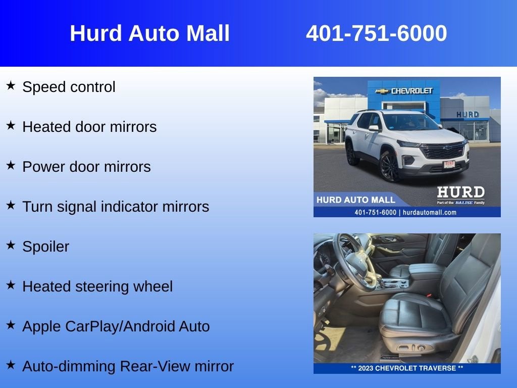 2023 Chevrolet Traverse RS