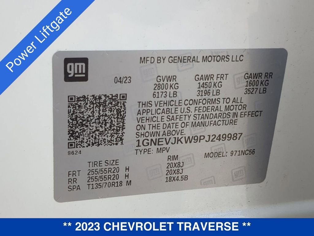 2023 Chevrolet Traverse RS