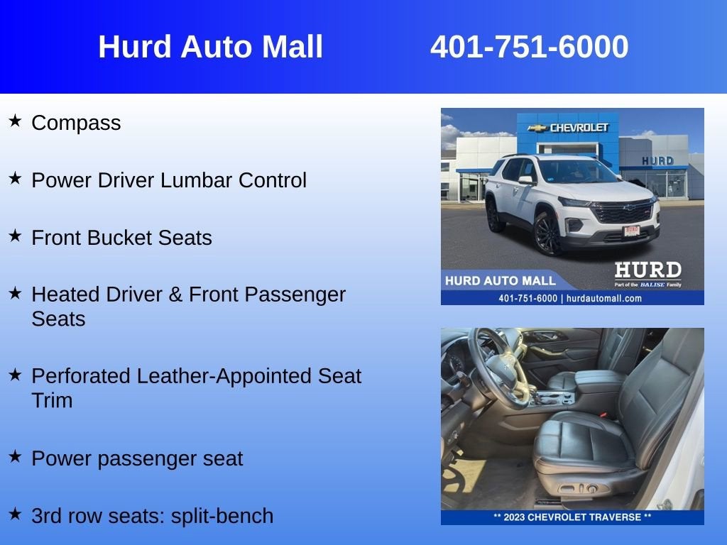 2023 Chevrolet Traverse RS