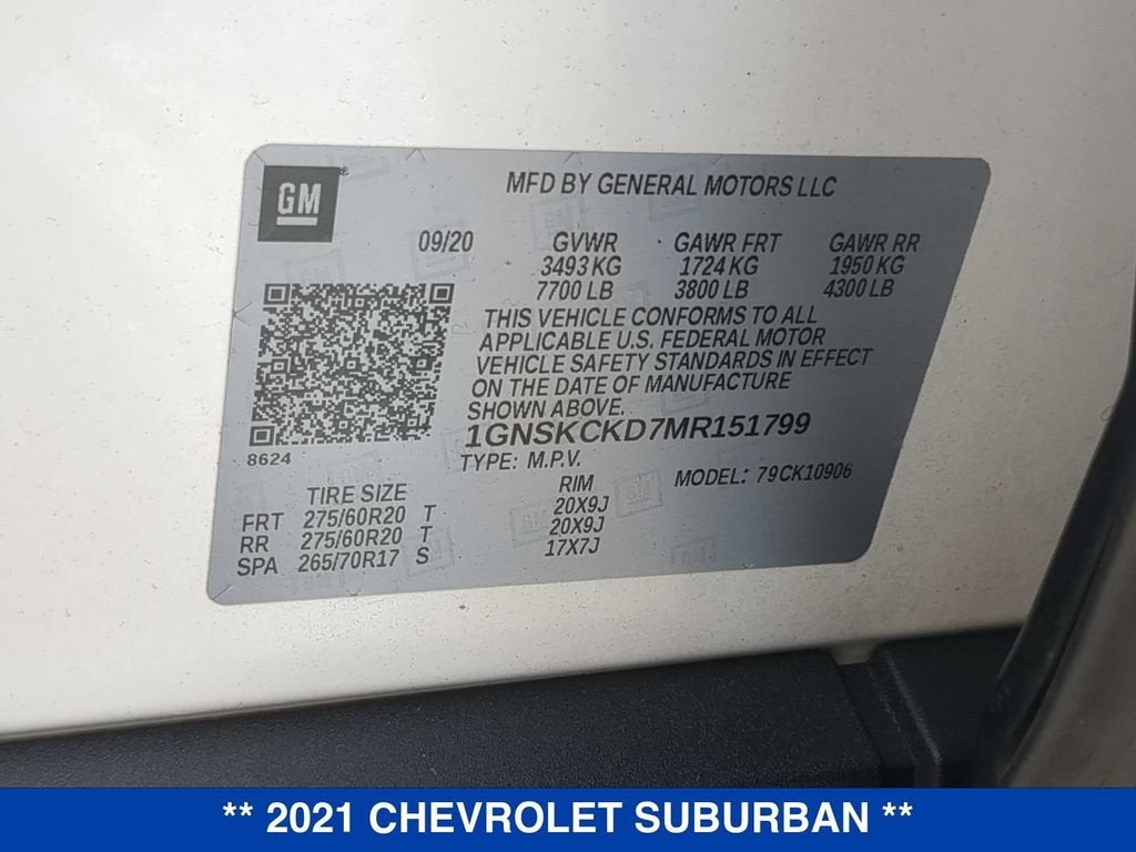2021 Chevrolet Suburban LT
