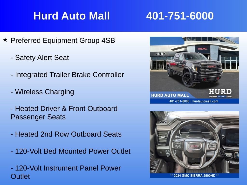 2024 GMC Sierra 2500 HD AT4