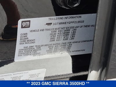 2023 GMC Sierra 3500 HD Denali