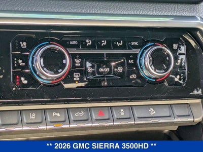 2026 GMC Sierra 3500 HD Denali