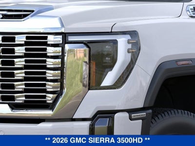 2026 GMC Sierra 3500 HD Denali DRW