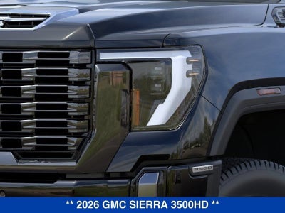 2026 GMC Sierra 3500 HD Denali Ultimate DRW