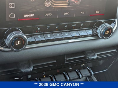 2026 GMC Canyon Elevation