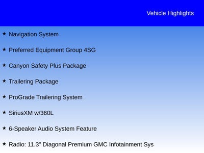 2024 GMC Canyon AT4