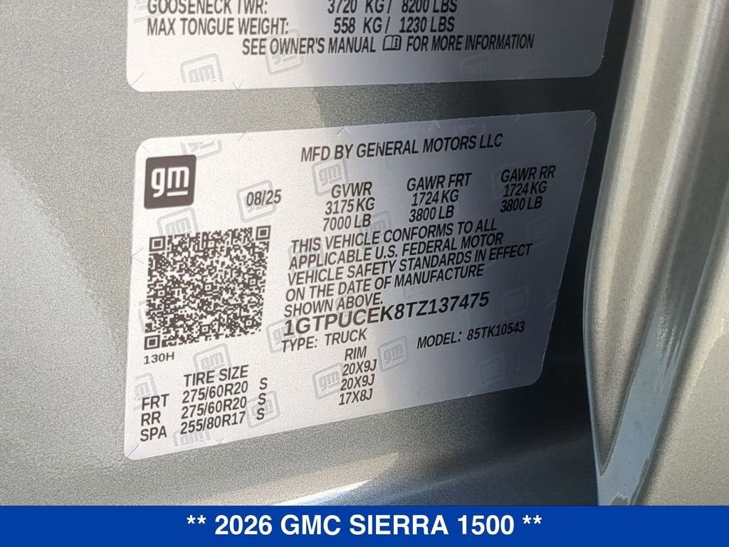 2026 GMC Sierra 1500 Elevation