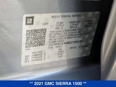 2021 GMC Sierra 1500 Elevation