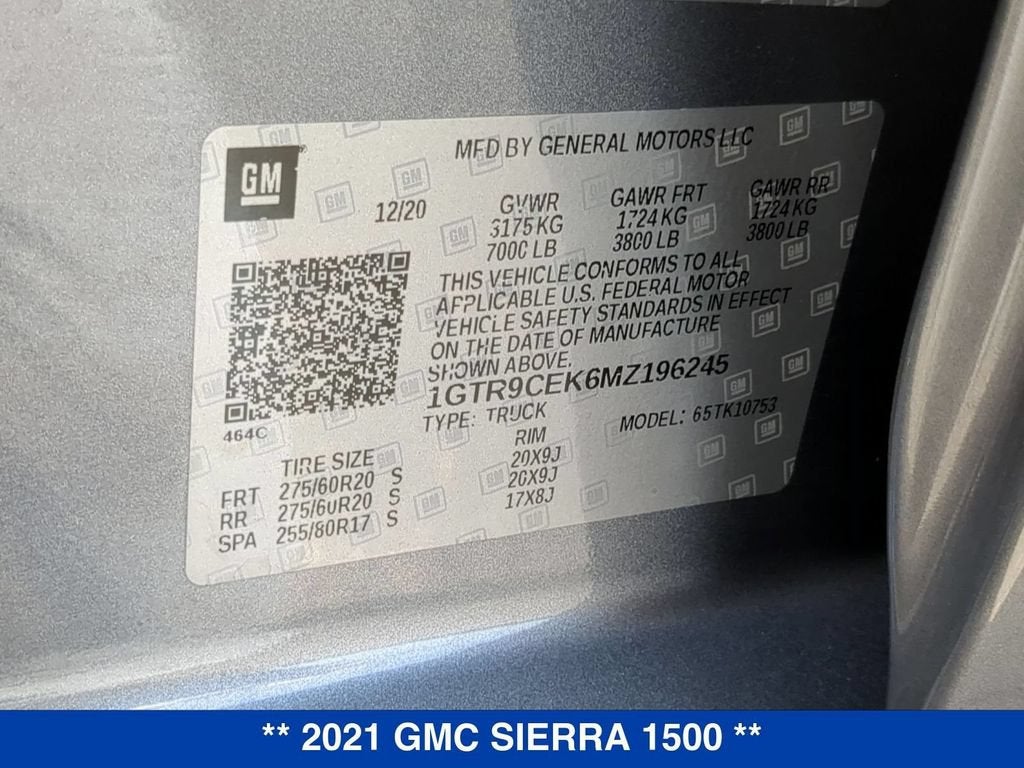 2021 GMC Sierra 1500 Elevation