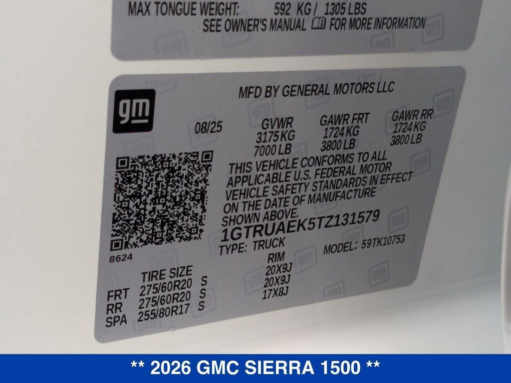 2026 GMC Sierra 1500 Pro