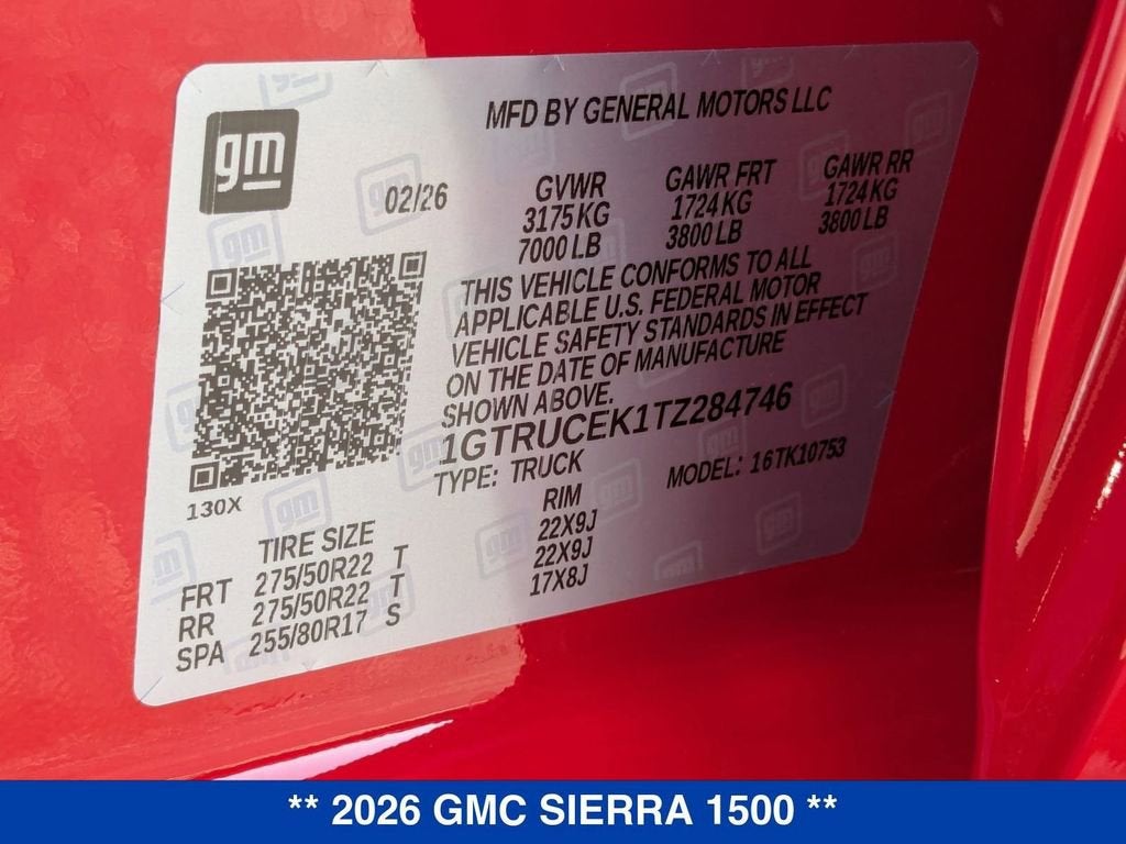 2026 GMC Sierra 1500 Elevation