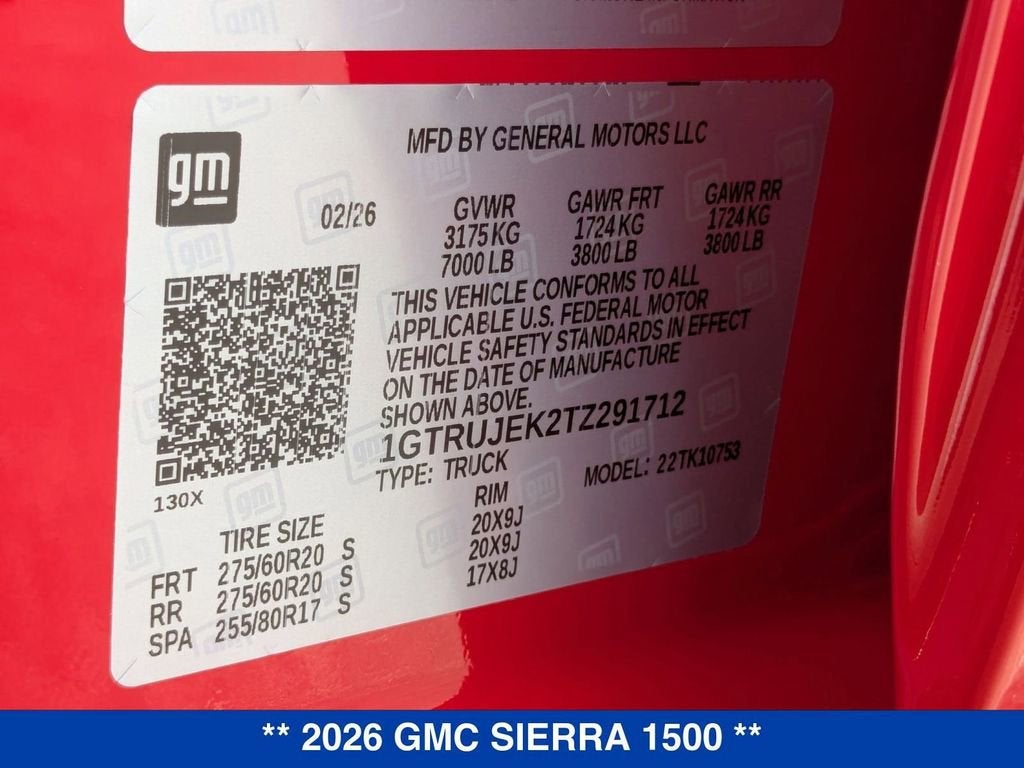 2026 GMC Sierra 1500 Elevation