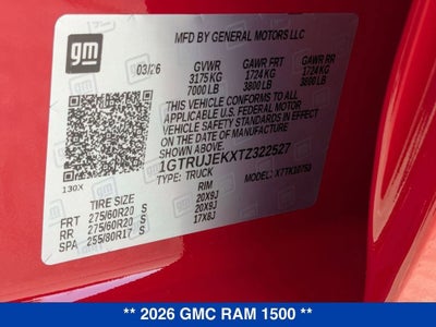 2026 GMC Sierra 1500 Elevation