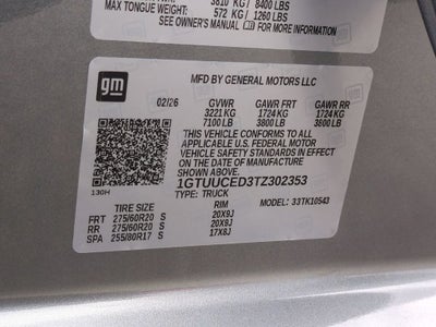 2026 GMC Sierra 1500 Elevation