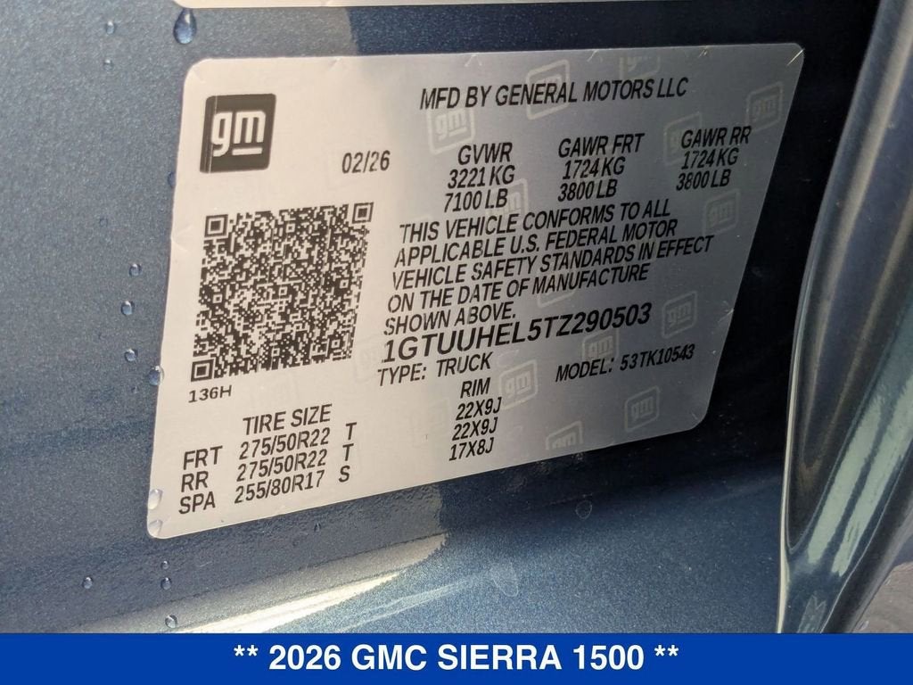 2026 GMC Sierra 1500 Denali Ultimate