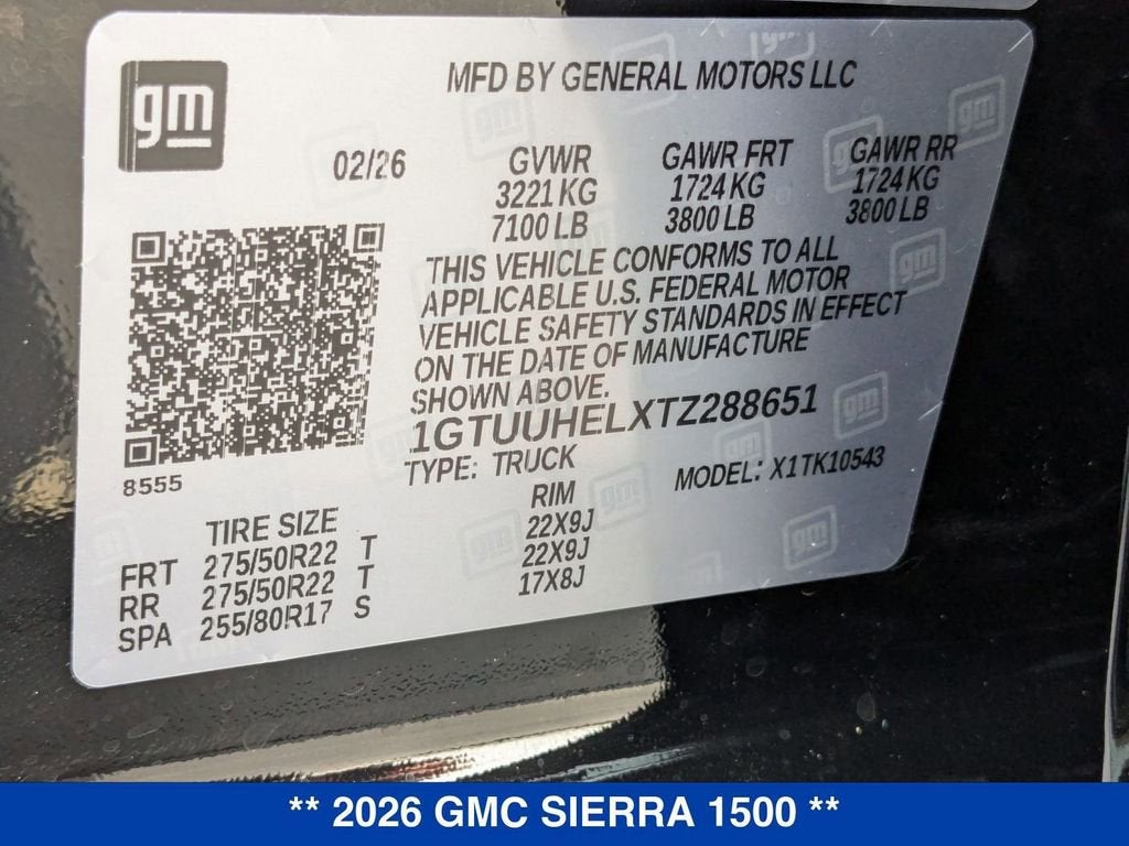2026 GMC Sierra 1500 Denali Ultimate