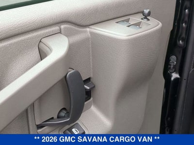 2026 GMC Savana Cargo Work Van