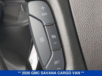 2026 GMC Savana Cargo Work Van