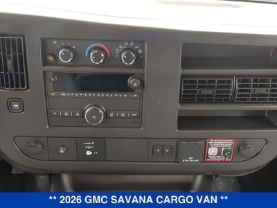 2026 GMC Savana Cargo Work Van