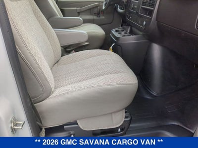 2026 GMC Savana Cargo Work Van