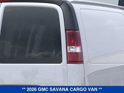 2026 GMC Savana Cargo Work Van